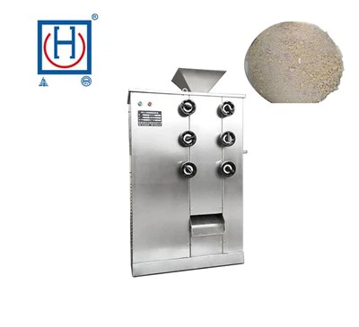 Sabó de barra que fa una màquina de molí de tres rotlles