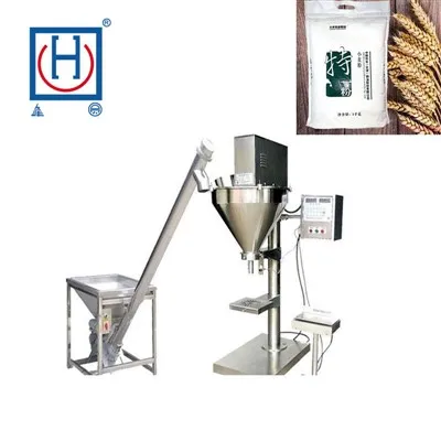 Màquina d'embalatge de farina semiautomàtica