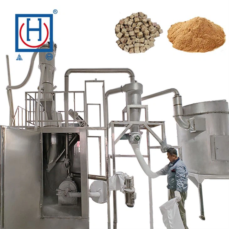 Pulveritzador per congelar fetge de pollastre en pols